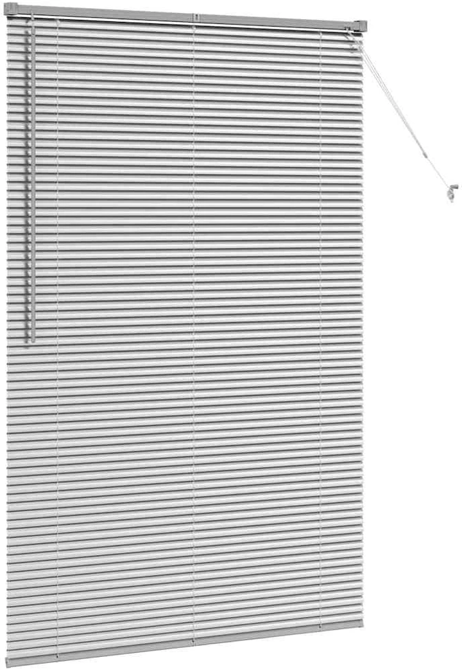 Venecijietiškos žaliuzės Sidabrinė 175 x 120 cm Aliuminis