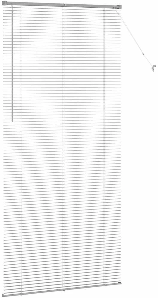 Venecijietiškos žaliuzės Sidabrinė 220 x 100 cm Aliuminis