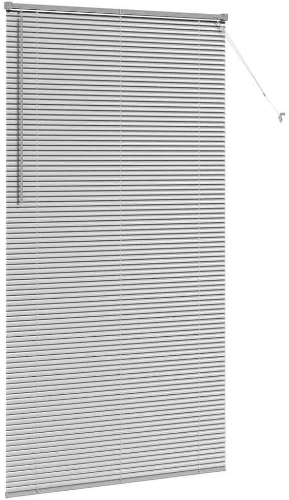 Venecijietiškos žaliuzės Sidabrinė 220 x 110 cm Aliuminis