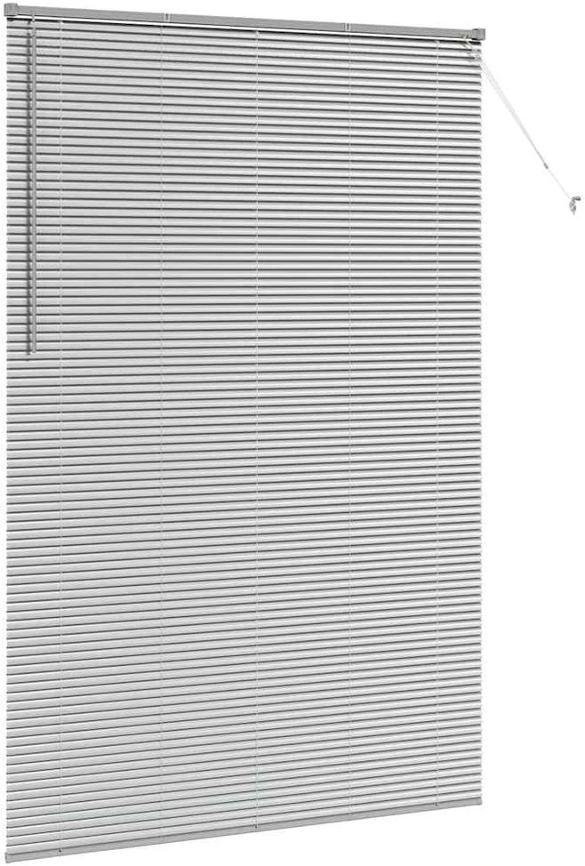 Venecijietiškos žaliuzės Sidabrinė 220 x 145 cm Aliuminis
