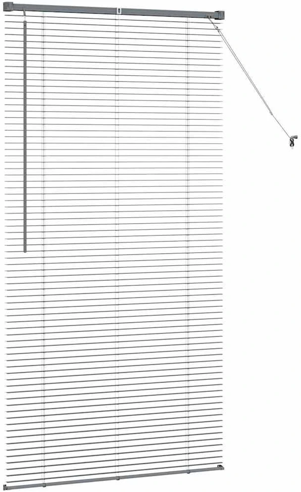 Venecijietiškos žaliuzės Tamsiai pilka 175 x 85 cm Aliuminis