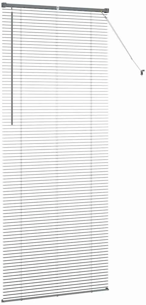 Venecijietiškos žaliuzės Tamsiai pilka 220 x 85 cm Aliuminis