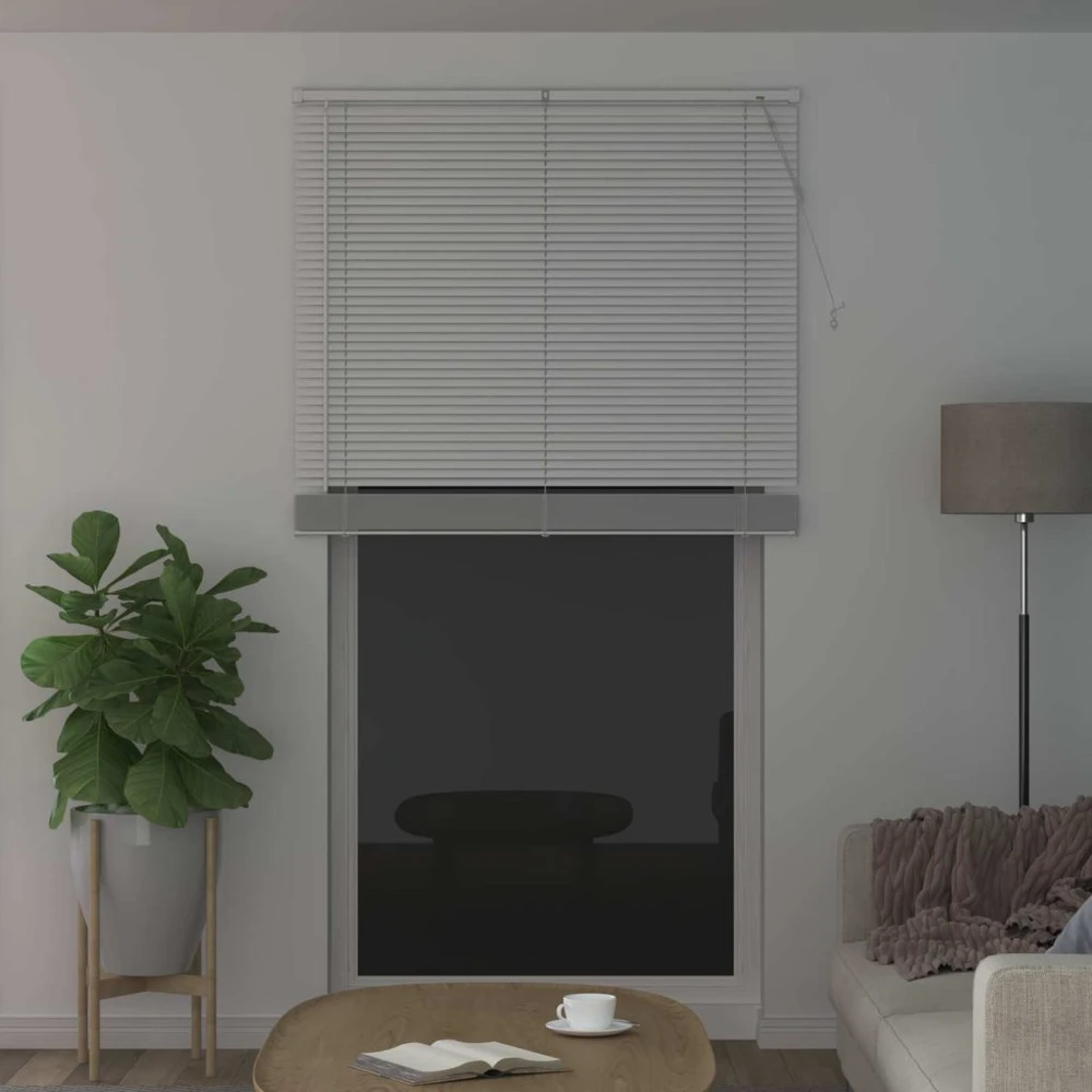 Venecijos žaliuzės Baltas 213 x 120 cm 25 mm PVC