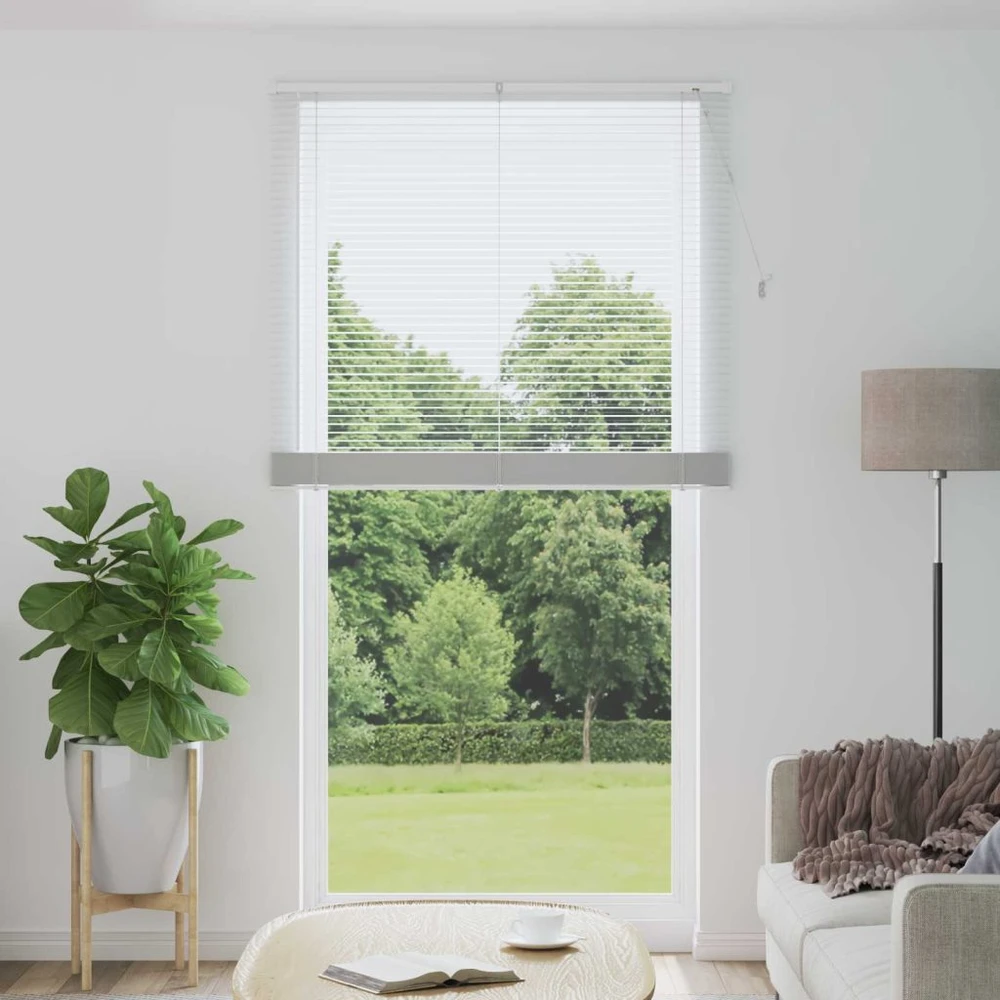 Venecijos žaliuzės Baltas 213 x 120 cm 25 mm PVC