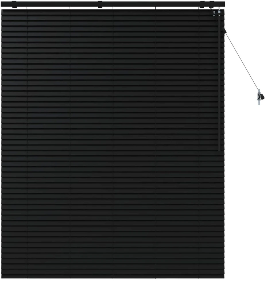 Venecijos žaliuzės Juoda 140 x 160 cm 35 mm