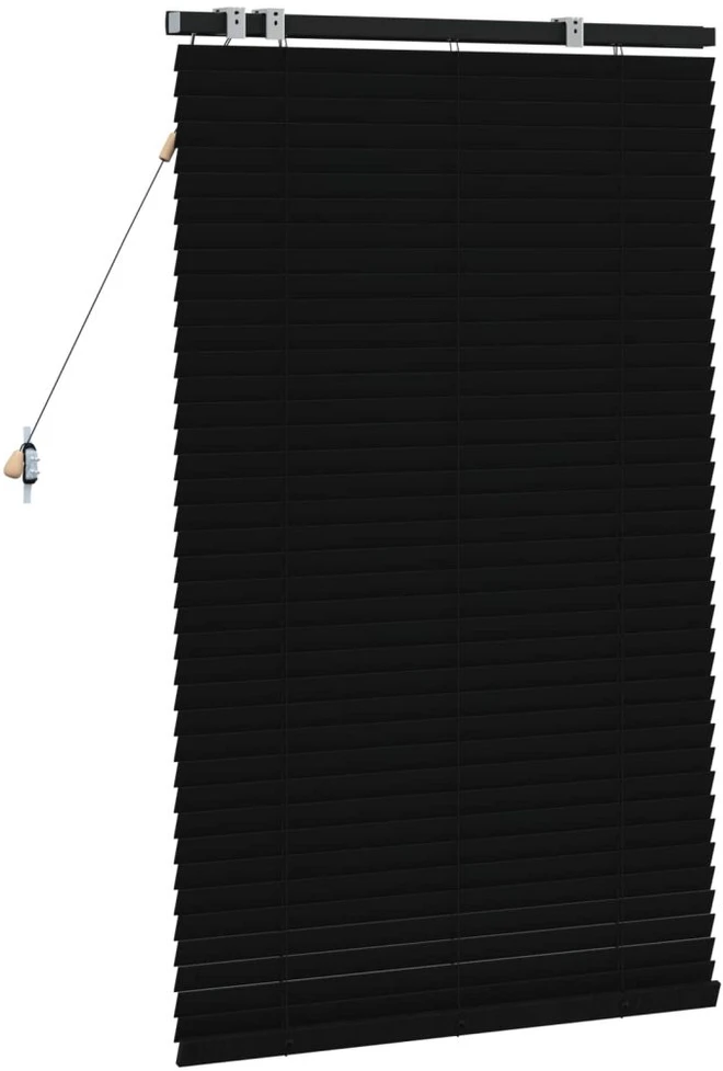 Venecijos žaliuzės Juoda 70 x 130 cm 35 mm
