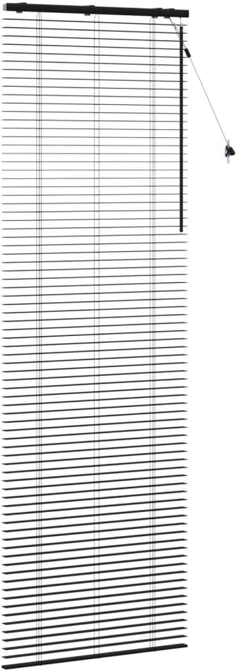 Venecijos žaliuzės Juoda 85 x 250 cm 35 mm