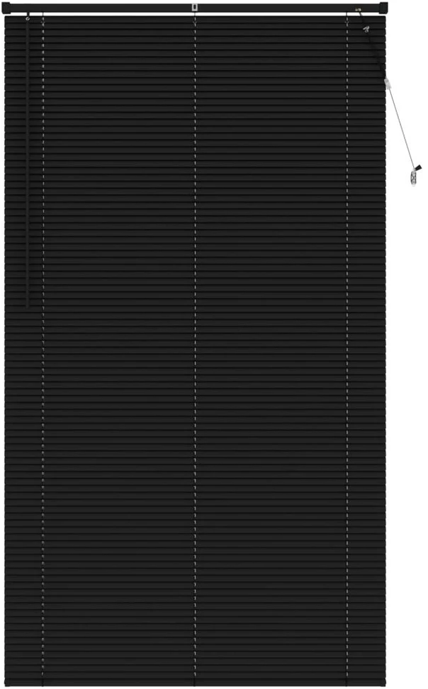 Venecijos žaliuzės Juodas 213 x 110 cm 25 mm PVC