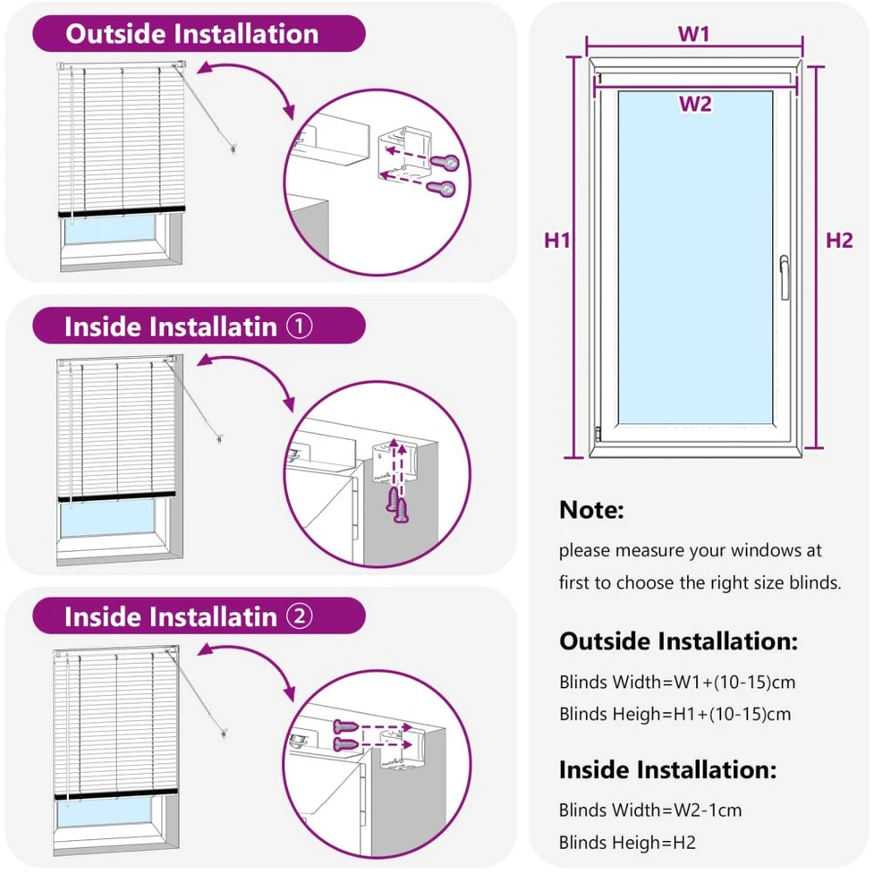 Venecijos žaliuzės Juodas 213 x 130 cm 25 mm PVC