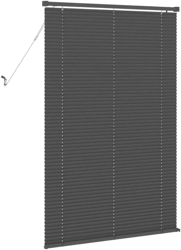 Venecijos žaliuzės Sidabrinė Pilka 150 x 80 cm 25 mm PVC