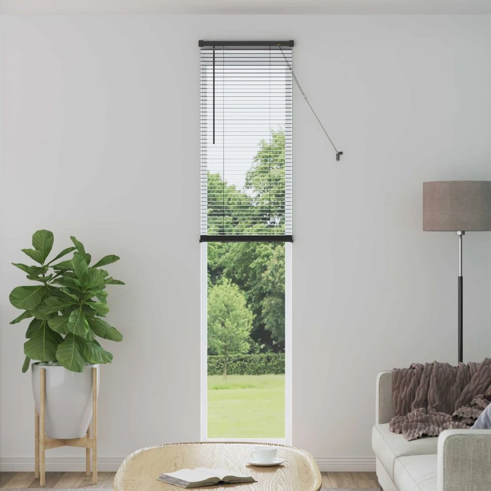 Venecijos žaliuzės Sidabrinė Pilka 213 x 60 cm 25 mm PVC