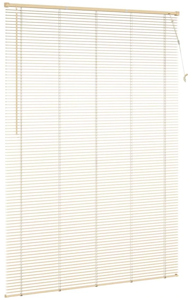 Venecijos žaliuzės Šviesiai ruda su raštu 213 x 140 cm 25 mm