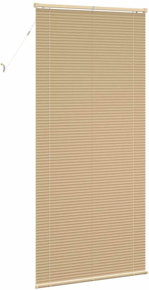 Venecijos žaliuzės Šviesiai ruda su raštu 213 x 80 cm 25 mm PVC
