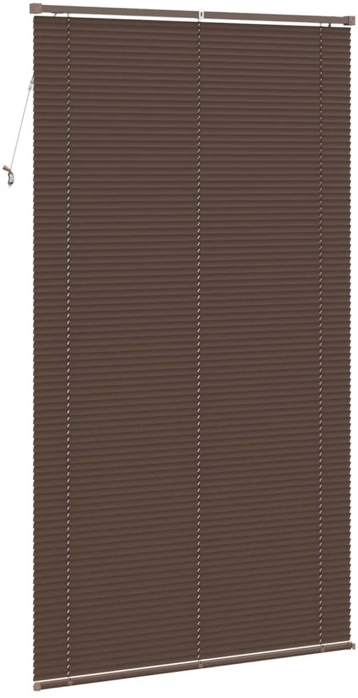 Venecijos žaliuzės Tamsiai ruda su raštu 213 x 110 cm 25 mm PVC