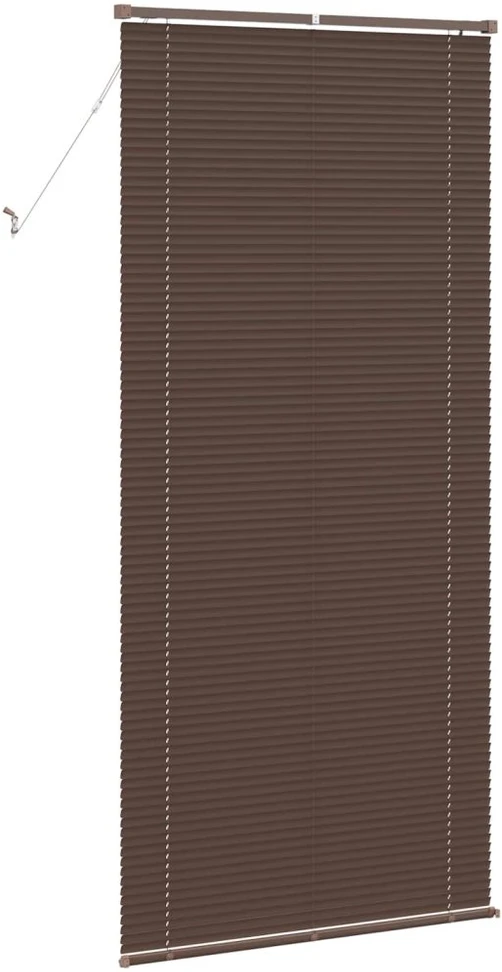 Venecijos žaliuzės Tamsiai ruda su raštu 213 x 70 cm 25 mm PVC