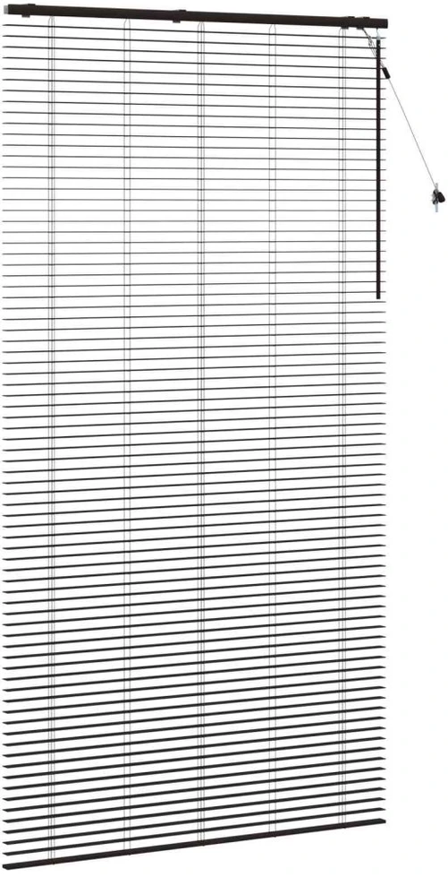 Venecijos žaliuzės Tamsiai rudas 135 x 250 cm 35 mm