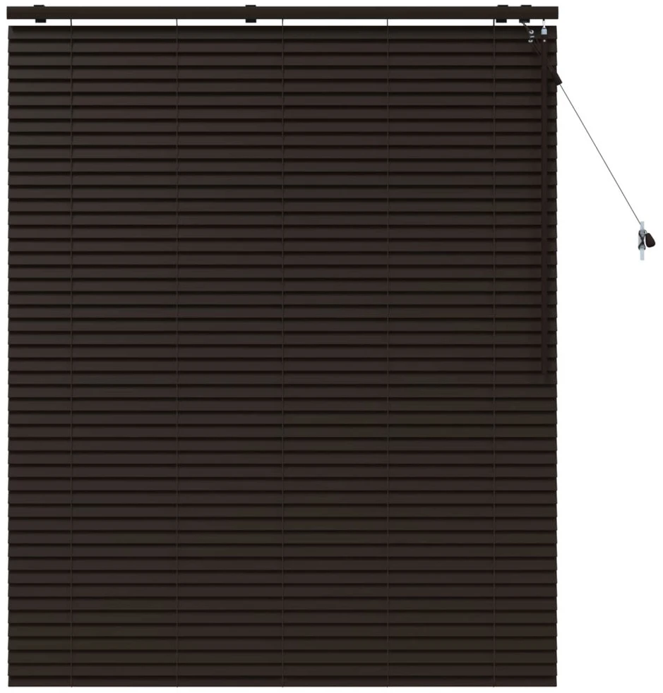 Venecijos žaliuzės Tamsiai rudas 140 x 160 cm 35 mm