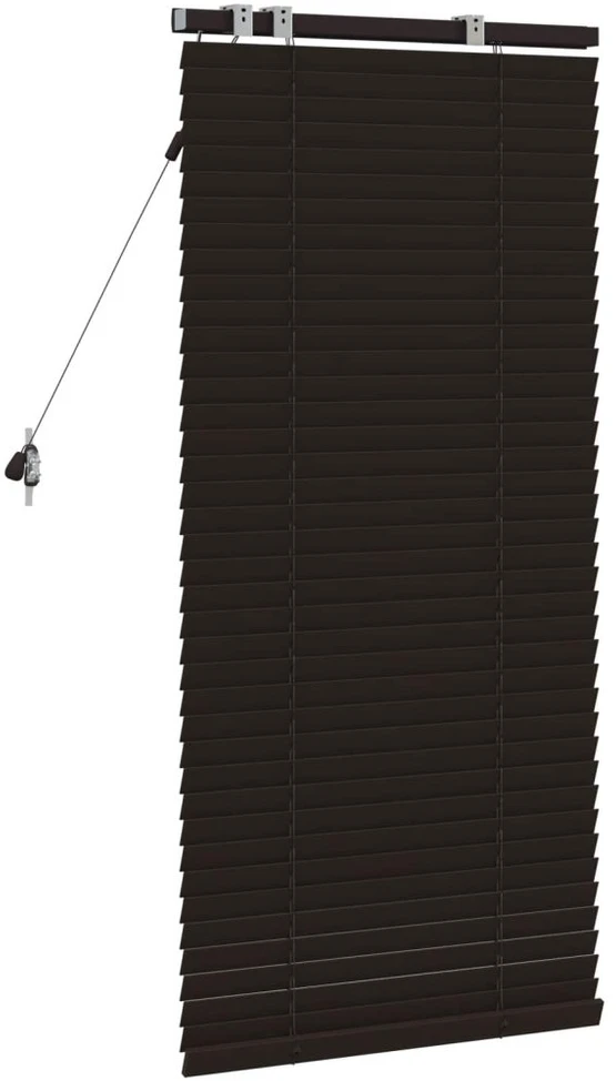 Venecijos žaliuzės Tamsiai rudas 55 x 130 cm 35 mm