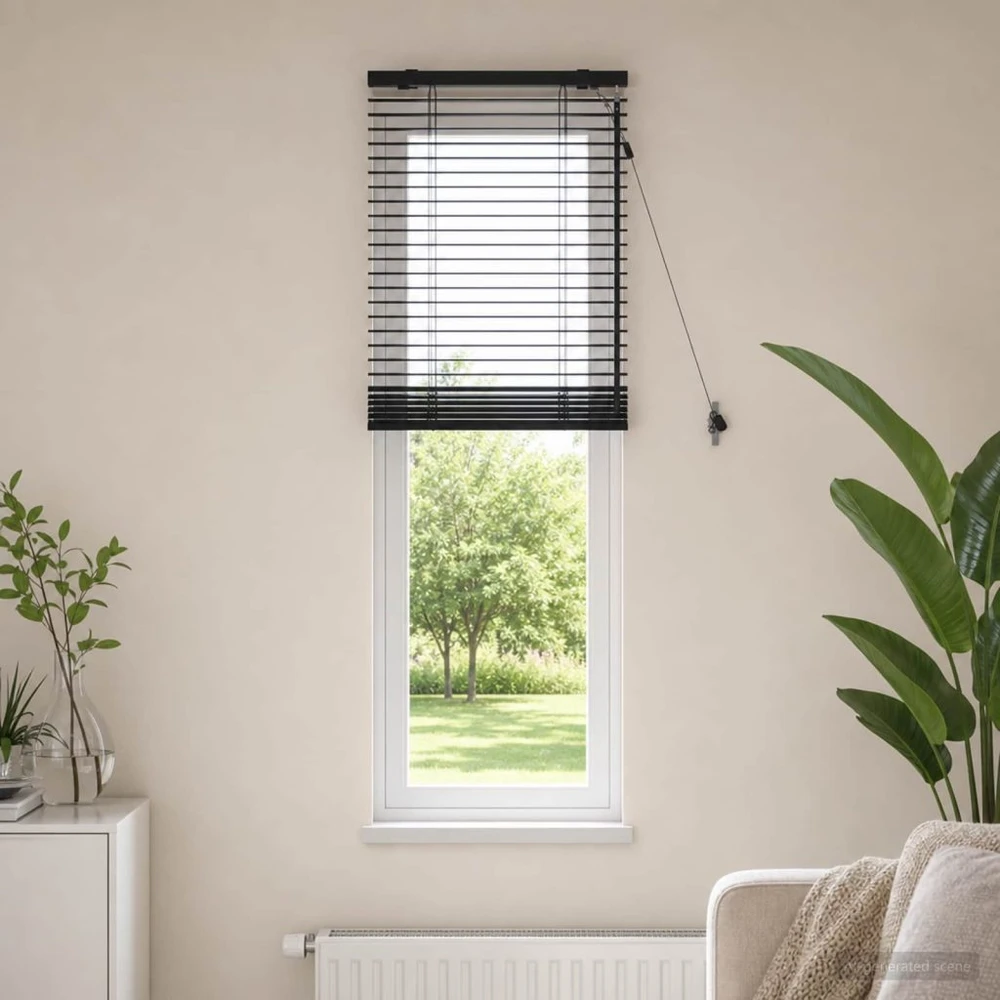 Venecijos žaliuzės Tamsiai rudas 60 x 160 cm 35 mm