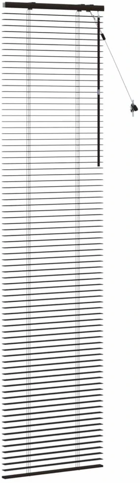 Venecijos žaliuzės Tamsiai rudas 65 x 250 cm 35 mm