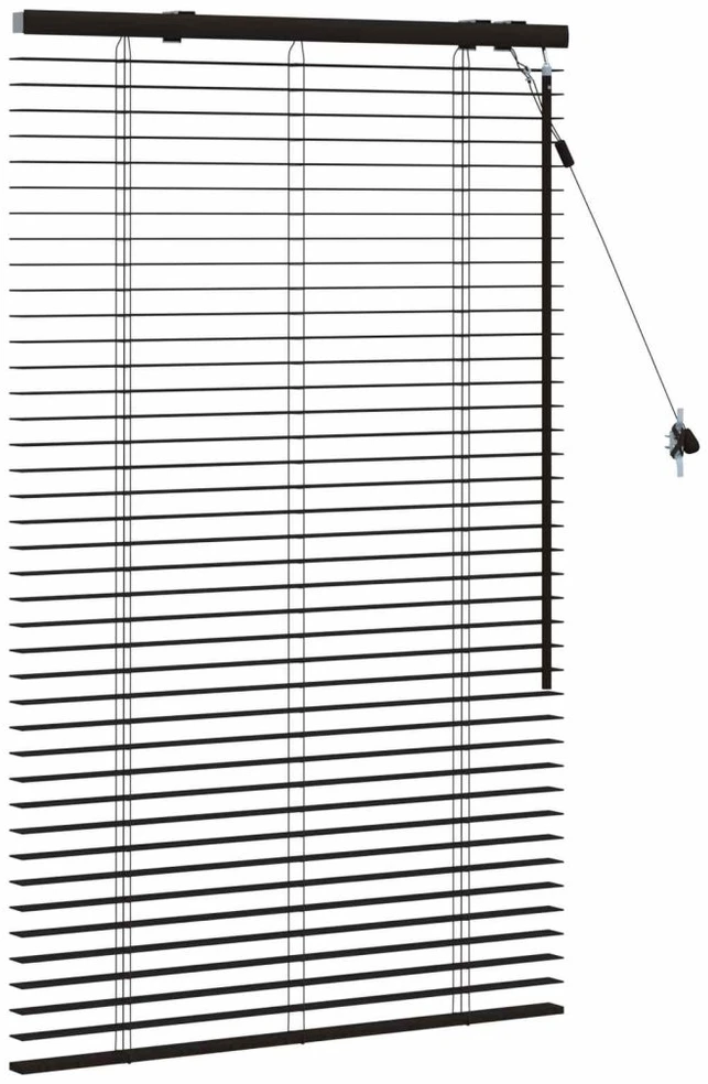 Venecijos žaliuzės Tamsiai rudas 80 x 130 cm 35 mm
