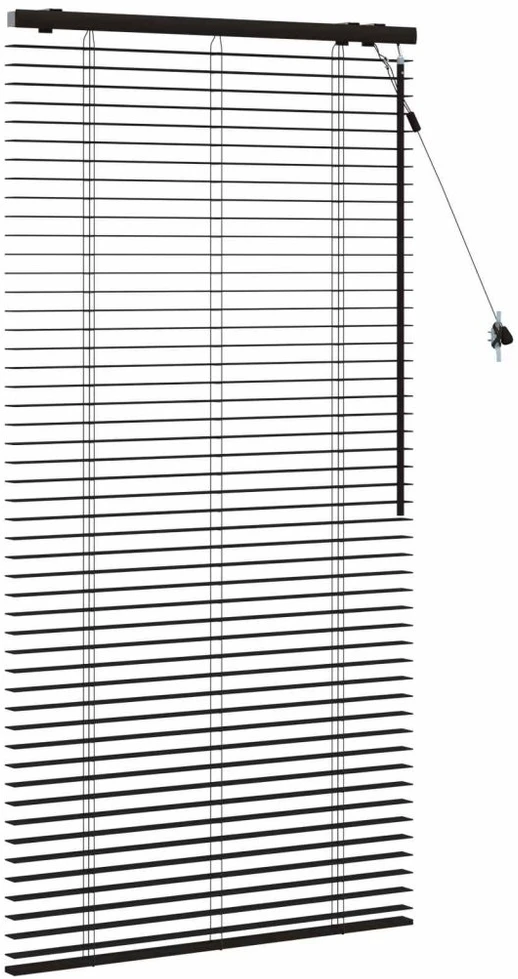 Venecijos žaliuzės Tamsiai rudas 80 x 160 cm 35 mm