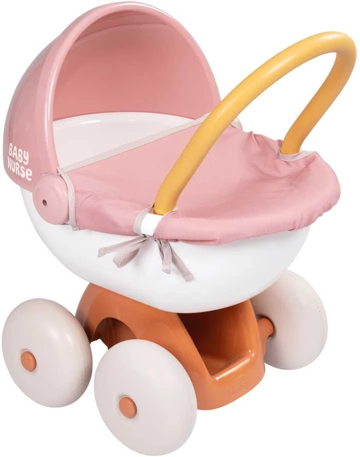 Vežimėlis lėlėms su stogeliu Smoby Baby Nurse