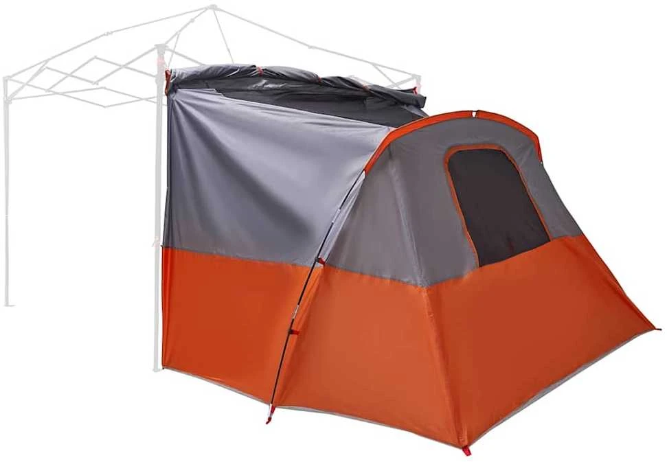 Vidinė palapinė Pilka ir oranžinė 280 x 220 x 176 cm tafta