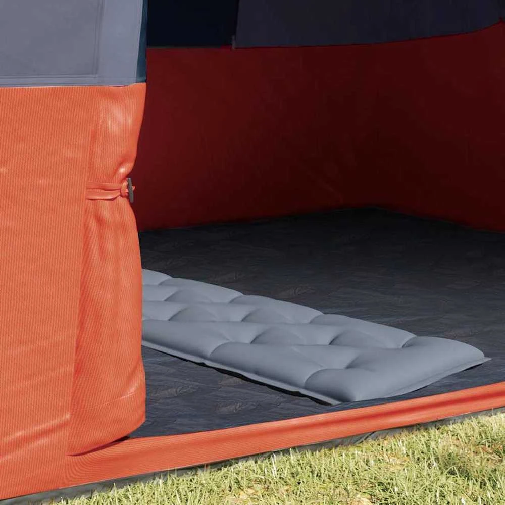 Vidinė palapinė Pilka ir oranžinė 280 x 220 x 176 cm tafta