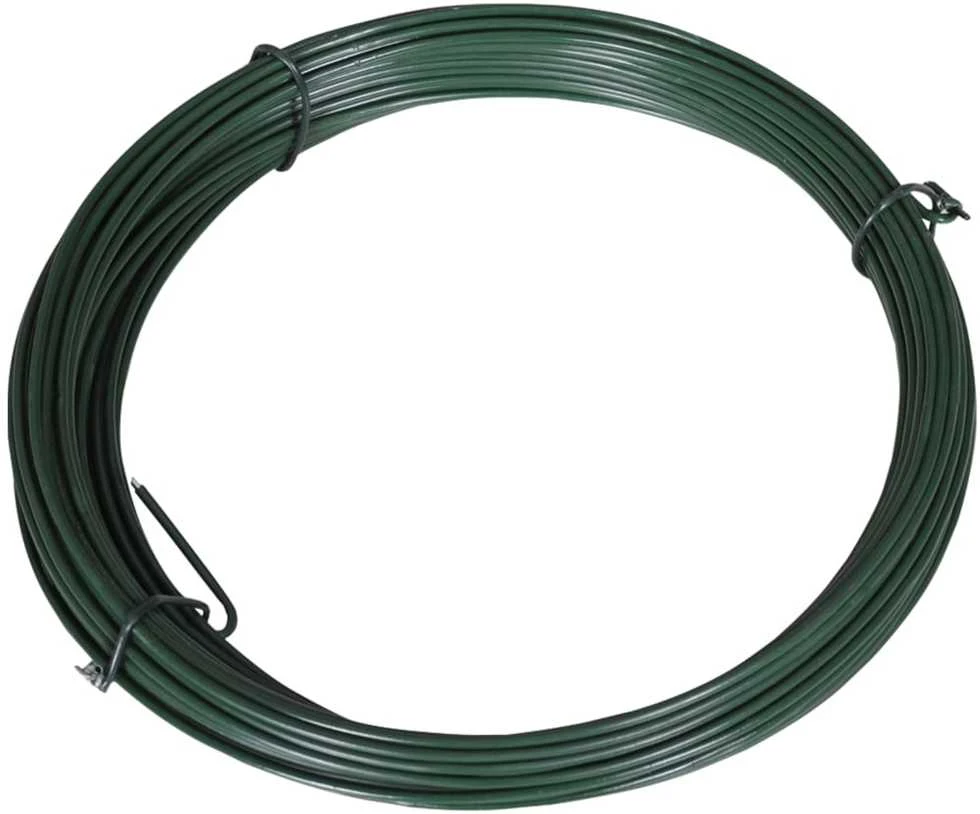 Viela tvorai, lankstoma, 25m, 1,4/2mm, plienas, žalia
