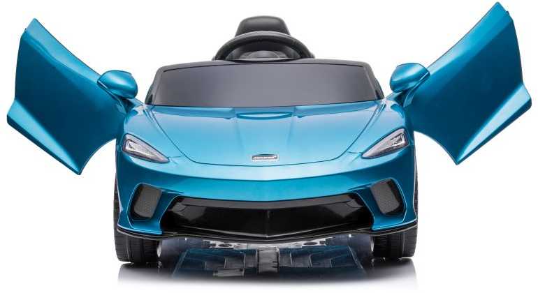 Lean Cars Vienvietis elektromobilis vaikams McLaren GT 12V, mėlynas blizgus