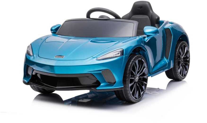 Lean Cars Vienvietis elektromobilis vaikams McLaren GT 12V, mėlynas blizgus