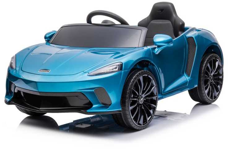Lean Cars Vienvietis elektromobilis vaikams McLaren GT 12V, mėlynas blizgus