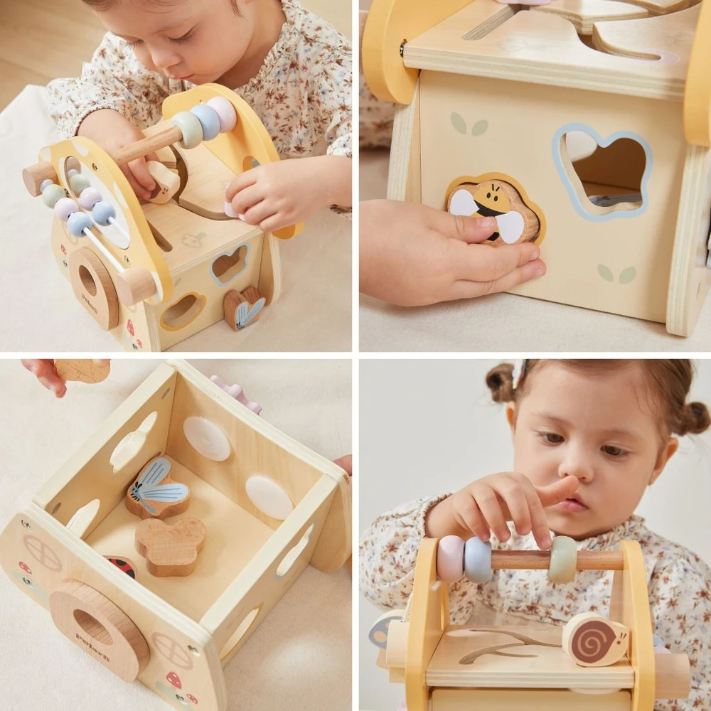 Viga Toys VIGA medinis grybų labirintas 18 mėn.+