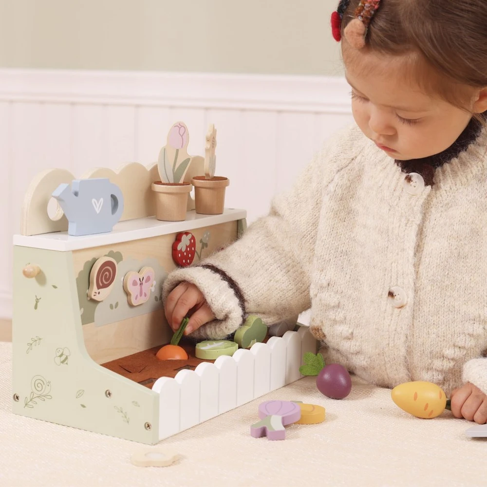 Viga Toys VIGA medinis sodas mažajam sodininkui 22 vnt.
