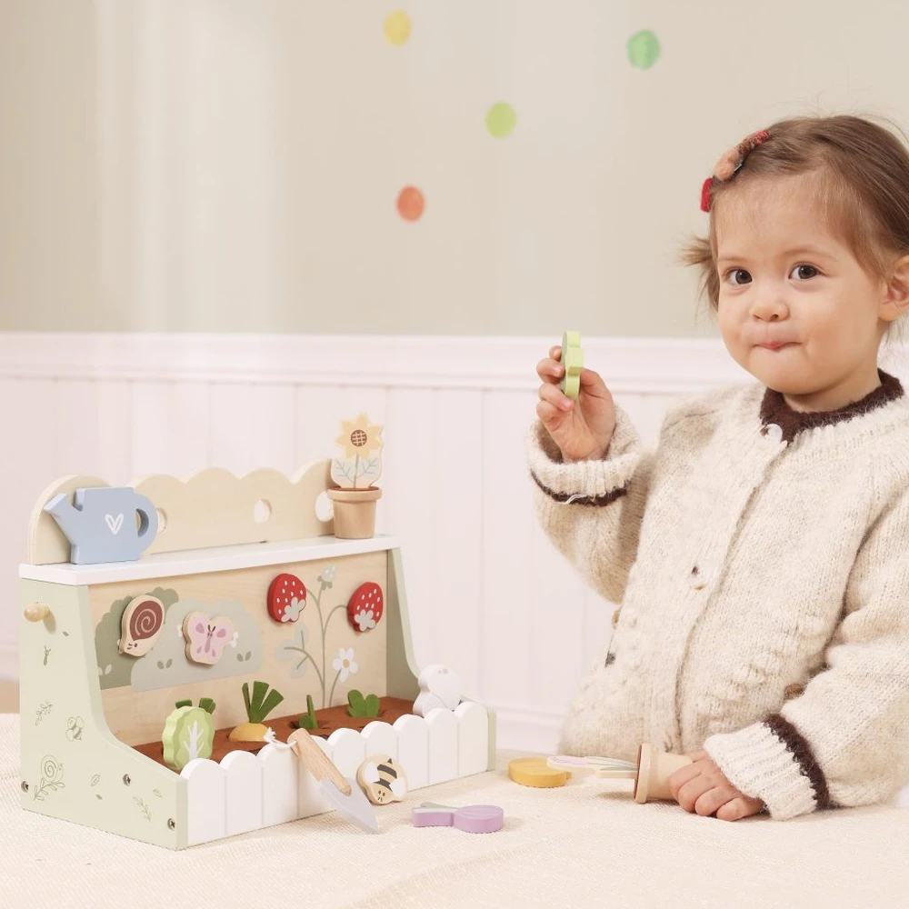 Viga Toys VIGA medinis sodas mažajam sodininkui 22 vnt.