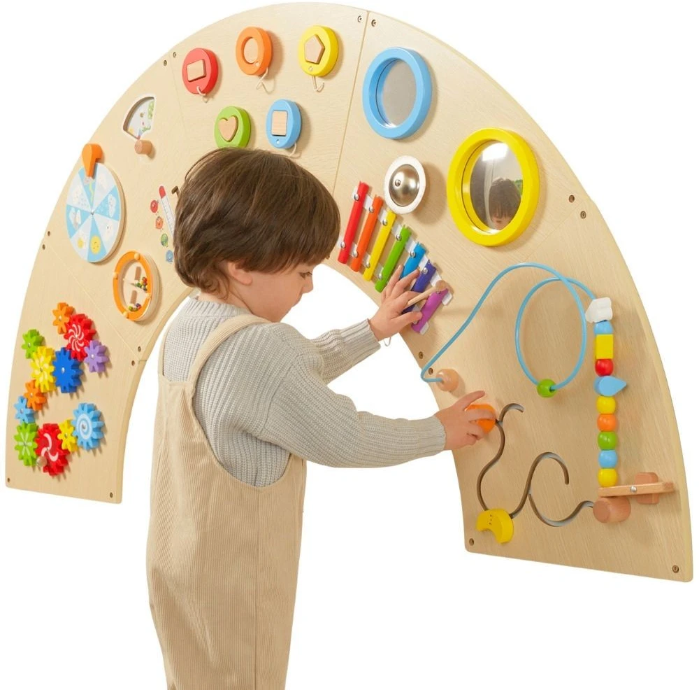 Viga Toys VIGA Montessori Žaislas Manipuliacinė lenta su Arka