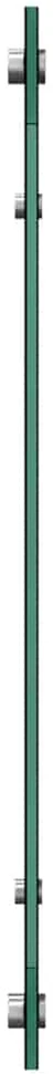 Virtuvės atbraila Juoda 70 x 60 cm grūdintas stiklas