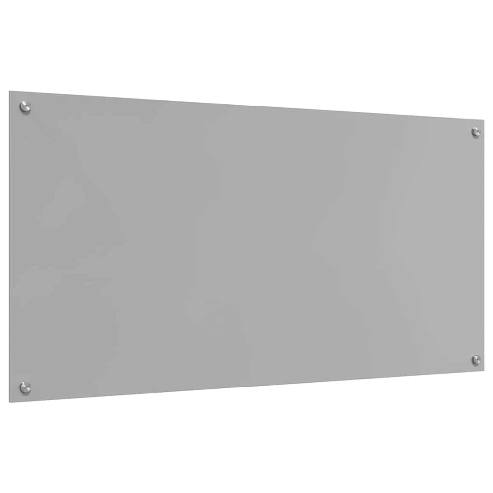 Virtuvės atbraila Šviesiai pilka 120 x 60 cm grūdintas stiklas