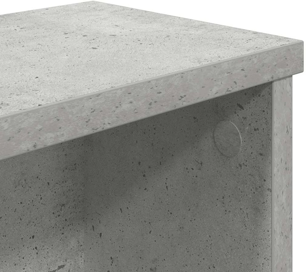 Virtuvės lentyna, sukraunama, betono, 50x15x16cm, mediena