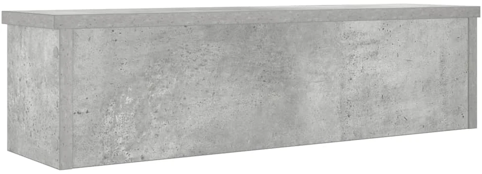Virtuvės lentyna, sukraunama, betono, 50x15x16cm, mediena