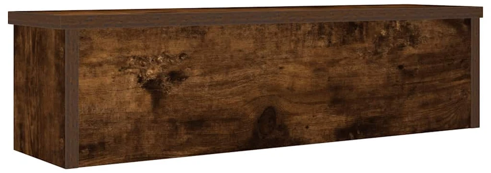 Virtuvės lentyna, sukraunama, dūminio, 60x15x16cm, mediena