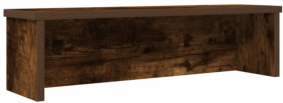 Virtuvės lentyna, sukraunama, dūminio, 60x15x16cm, mediena