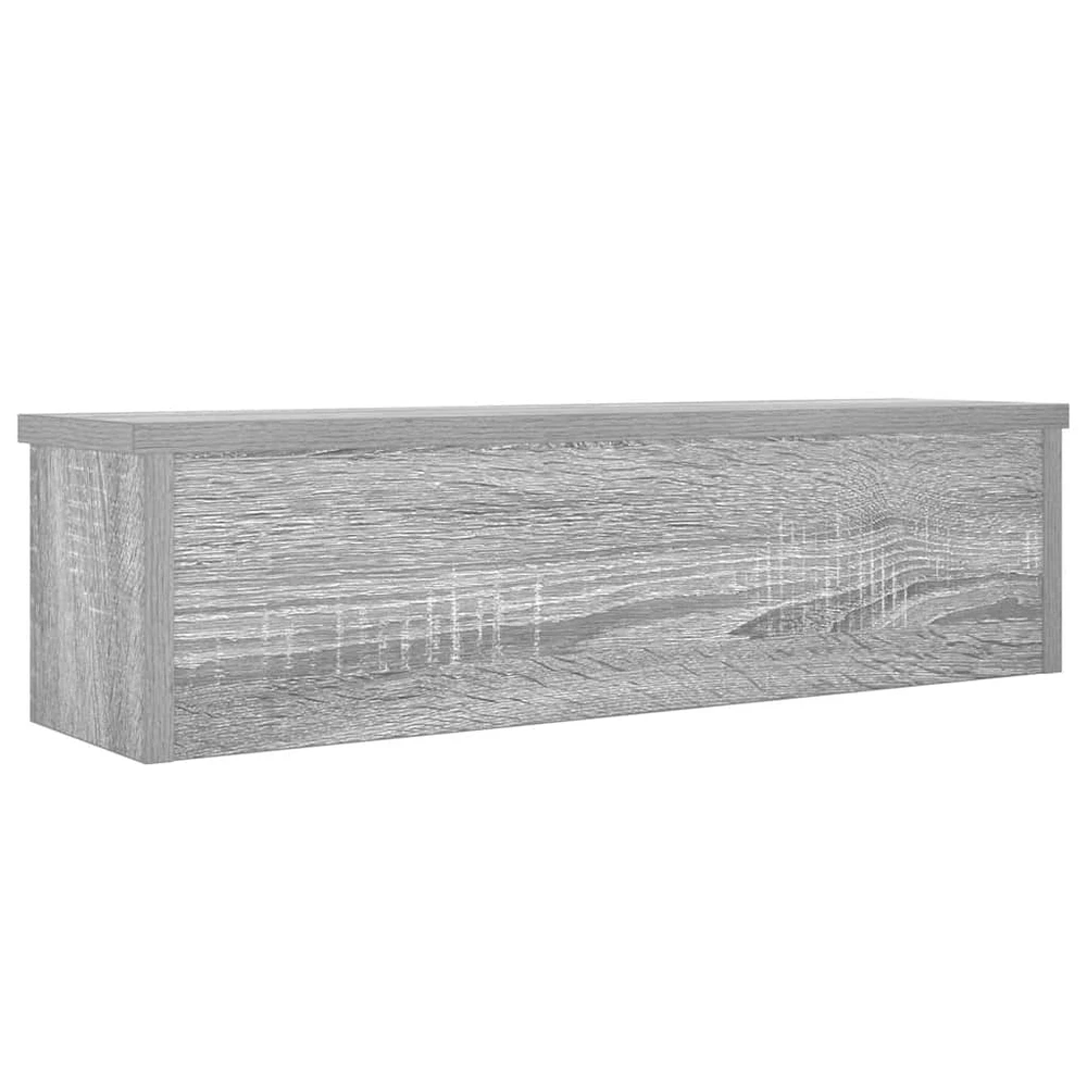 Virtuvės lentyna, sukraunama, pilkas, 50x15x16cm, mediena