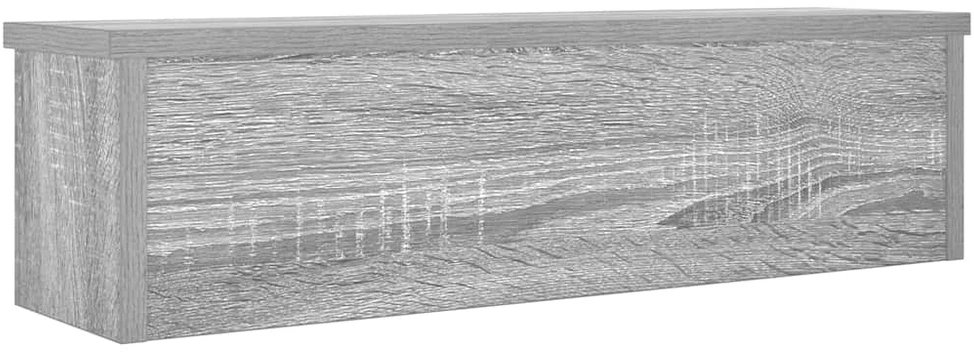 Virtuvės lentyna, sukraunama, pilkas, 60x15x16cm, mediena