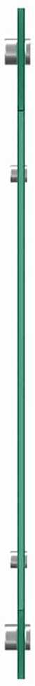 Virtuvės atbraila 2 vnt. Balta 120 x 50 cm grūdintas stiklas