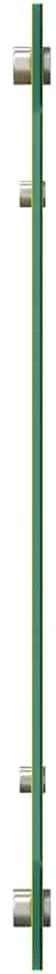 Virtuvės atbraila 2 pcs Geltona 100 x 50 cm grūdintas stiklas
