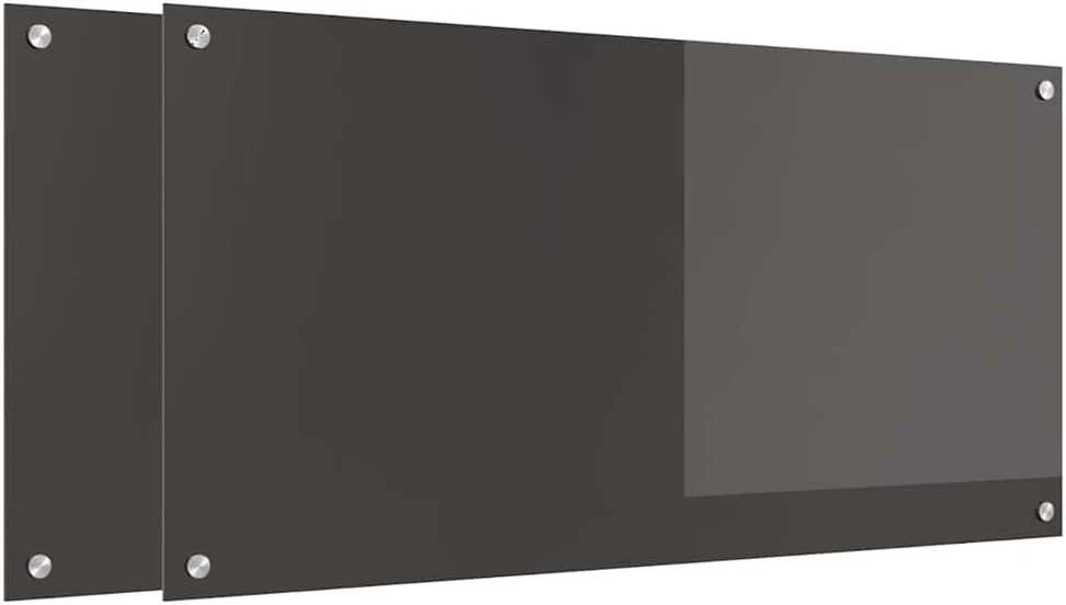 Virtuvės atbraila 2 vnt. Tamsiai pilka 100 x 50 cm