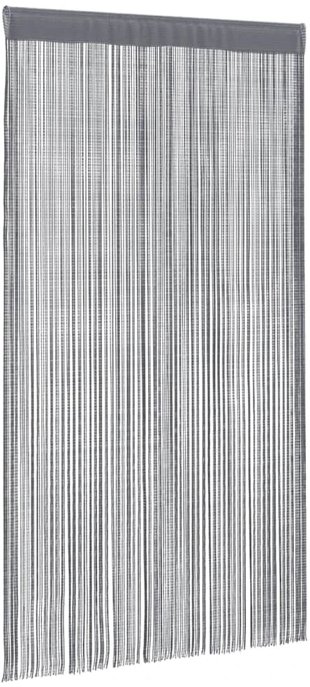 Virvelinės užuolaidos, 2 vnt., antracito spalvos, 140x250 cm