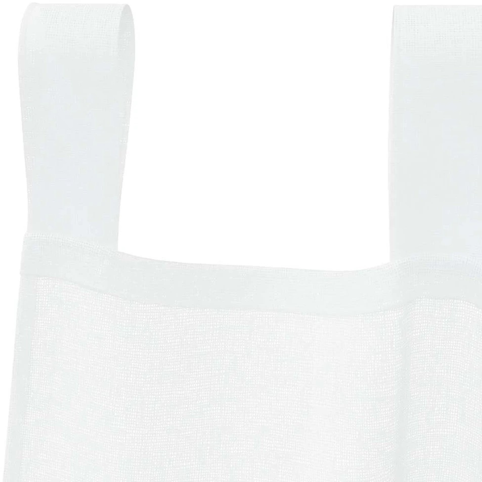 Voile Užuolaida 2 vnt. Balta 175 x 140 cm Poliesteris